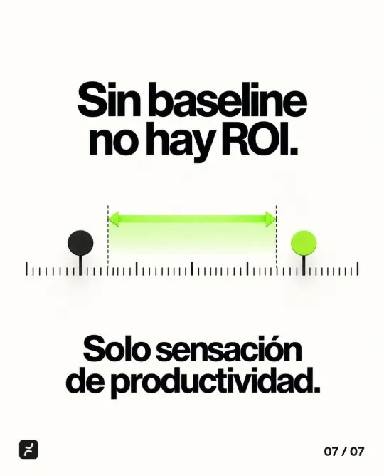 No baseline, no ROI. Just a feeling of productivity.